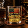 Personalized America 250th Anniversary Whiskey Glass - Gifts For Men, Women - Freedom Never Goes Out Of Style