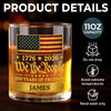 Personalized America 250th Anniversary Whiskey Glass - Gifts For Men, Women - Freedom Never Goes Out Of Style