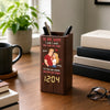 Personalized Pen Holder With Clock - Gifts For Couple - I'd Choose You Again And Again