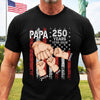 Personalized America 250th Anniversary T-shirt, Hoodie – Gifts For Dad, Grandpa – 250 Years Of Liberty