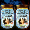 Personalized Photo Solar Jar Lantern - Sympathy Gift For Family - Your Light Still Shines