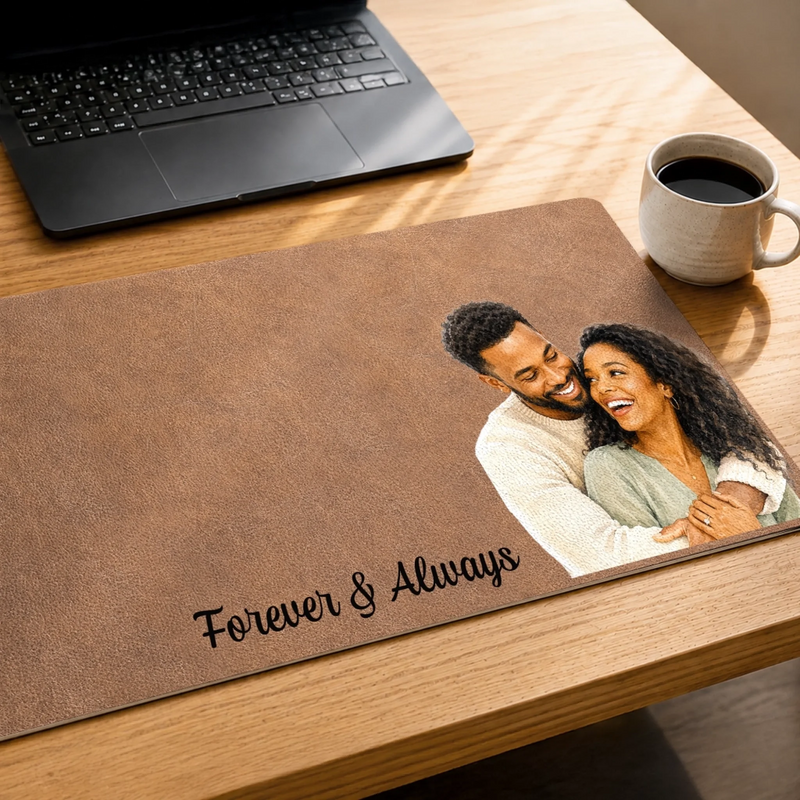 Personalized Photo Desk Mat – Anniversary Gifts For Couple – I'm Yours