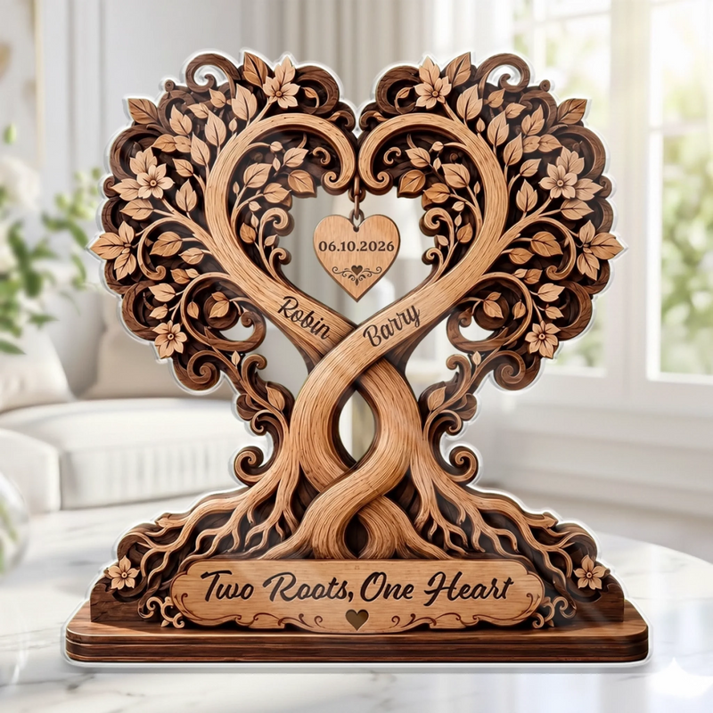 Personalized Acrylic Plaque – Anniversary Gifts For Couple – You Complete Me