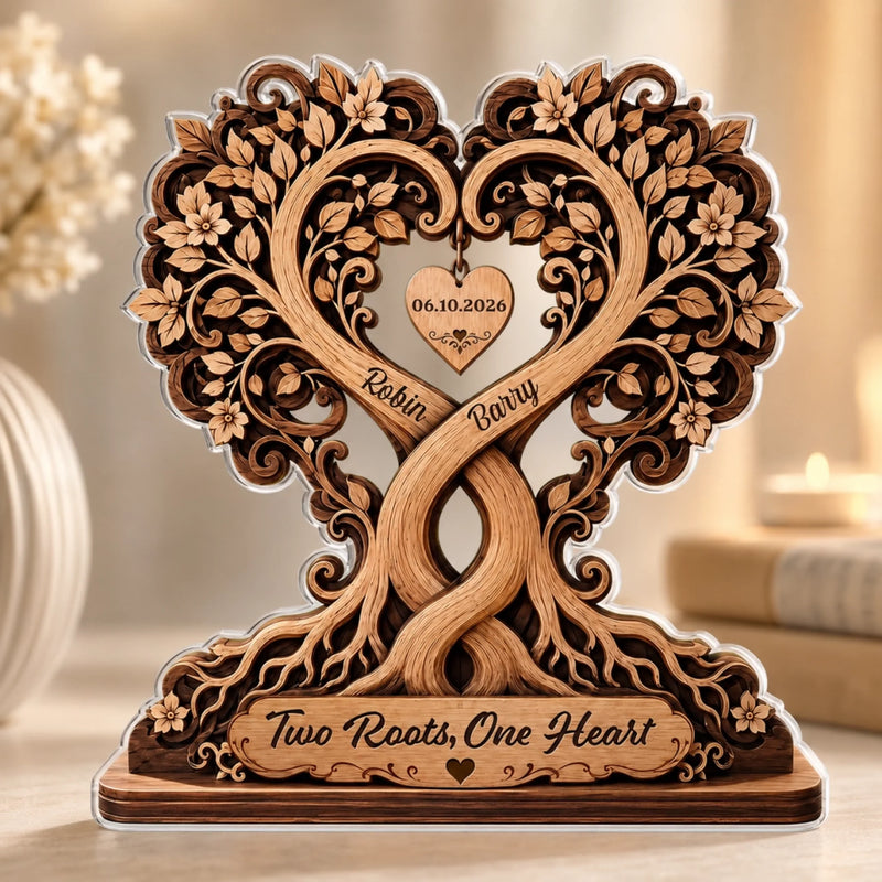 Personalized Acrylic Plaque – Anniversary Gifts For Couple – You Complete Me