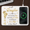 Personalized Charging Mat - Gifts For Daughter - Forever Proud To Call You My Daughter