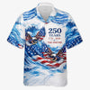 Personalized America 250th Anniversary Hawaiian Shirt - Gifts For Family - Generations of Strength