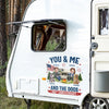 Personalized RV Decal - America 250th Anniversary,  Camping Gifts for Campers, Couple - Furry Camping Crew