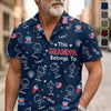 Personalized America 250th Anniversary Hawaiian Shirt - Gifts For Dad, Grandpa - Freedom Family Legacy