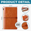 Personalized Photo Leather Wrap Journal - Meaningful Memorial Gift - Forever In My Heart
