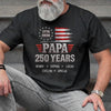 Personalized America 250th Anniversary T-shirt, Hoodie – Gifts For Dad, Grandpa – The Original American Legend