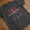 Personalized America 250th Anniversary T-shirt, Hoodie – Gifts For Grandpa, Dad – Patriot Since Day One