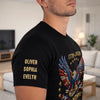 Personalized T-Shirt With Sleeve Design – Gifts For Grandpa, Dad – My Greatest Legacy
