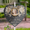 Personalized Photo Memorial Garden Slate & Hook - Meaningful Memorial Gift - Always In My Heart