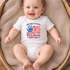 Personalized America 250th Anniversary Baby Onesie - Gifts For New Moms, New Dads, New Parents - My First 4th Of July