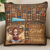 Personalized Pocket Pillow - Bookish Gifts For Book Lovers, Bookworms, Readers - Warmth Lives In Stories