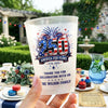 Personalized America 250th Anniversary Party Cups - Gifts For Family - Born For Freedom Built To Last