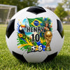 Personalized World Football Soccer Ball – Gifts For Football Lovers, Sports Fans, Sports Lovers – My Lucky Number, My Nation