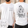 Personalized Photo Unisex T-shirt – Anniversary Gifts For Couple – Love In Every Line