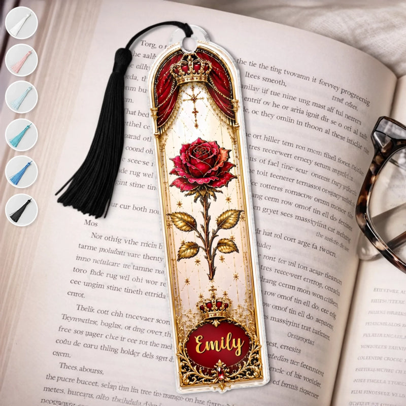 Personalized Acrylic Bookmark - Gifts For Book Lovers, Bookworms, Readers - Every Page A New Beginning