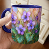 Personalized Accent Mug - Gifts For Women, Besties, Sisters, BFF - Blooms Of Our Birth