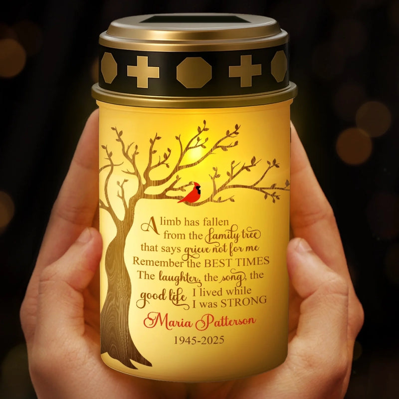 Personalized Solar Stake Lights – Memorial Sympathy Gifts – Love’s Light Never Fades