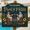 Personalized Wood Sign – Camping Gifts For Couple – Where Summer Never Ends