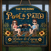 Personalized Wood Sign – Camping Gifts For Couple – Where Summer Never Ends