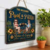 Personalized Wood Sign – Camping Gifts For Couple – Where Summer Never Ends
