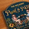 Personalized Wood Sign – Camping Gifts For Couple – Where Summer Never Ends