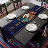 Personalized America 250th Anniversary Table Runner – Gifts For Family Members – Proud Hearts Shine Bright