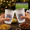Personalized Party Cups - Gifts For Soccer Lovers, Sports Fans, Sports Lovers - Proud Hearts Strong Nation