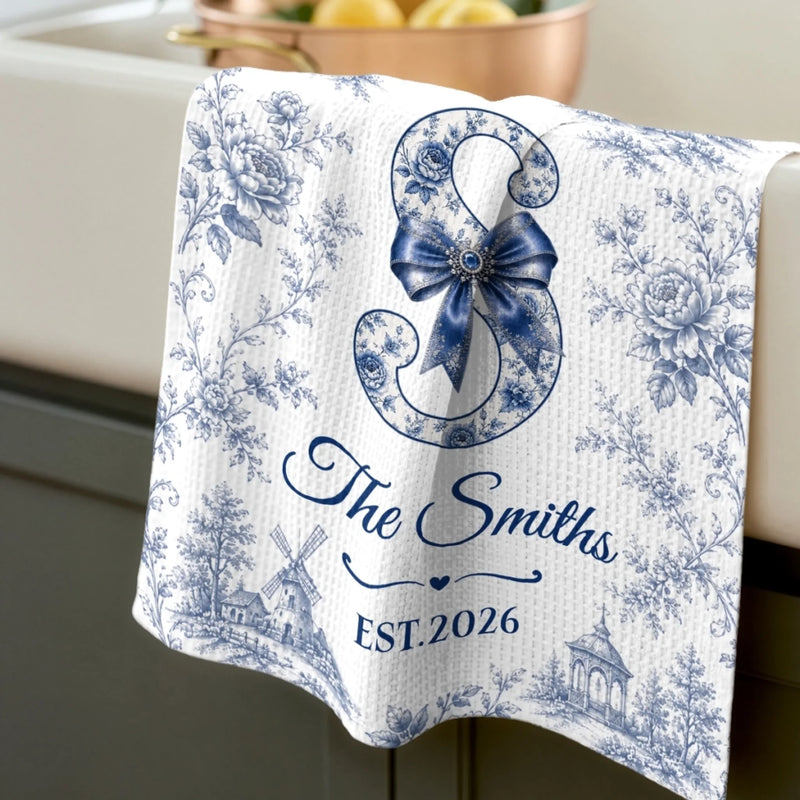 Personalized Kitchen Towel – Gifts For Best Friends, Family, Yourself – Our Little Peaceful Sanctuary