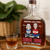 Personalized Whiskey Bottle – Anniversary Gifts For Couple, Whiskey Lovers – Partners In Lifetime Crimes