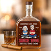 Personalized Whiskey Bottle – Anniversary Gifts For Couple, Whiskey Lovers – Partners In Lifetime Crimes