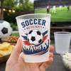 Personalized Party Cups - Gifts For Football Lovers, Sports Fans, Sports Lovers - Cheers To Goals And Good Times