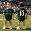 Personalized Baby Jersey Bodysuit
– Baby Shower Gifts For New Moms, New Dads, Soccer Lovers – The Team's Youngest MVP
