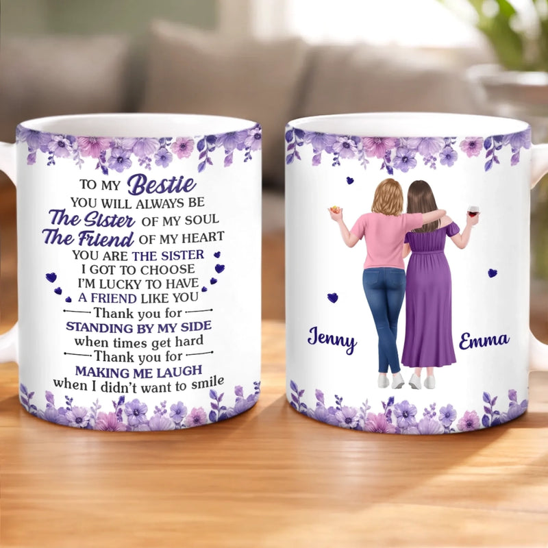 Personalized Mug – Gifts For Women, Besties – Besties For Life