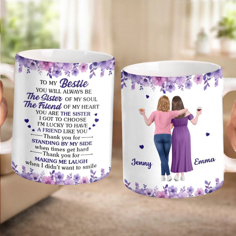 Personalized Mug – Gifts For Women, Besties – Besties For Life