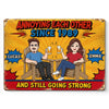 Personalized Home Decor Metal Sign – Anniversary Gifts For Couple, Husband And Wife – My Favorite Person To Annoy