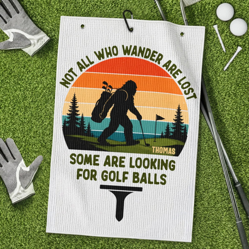 Personalized Golf Towel – Gifts For Golf Lovers, Sports Fans – Swing Relax Repeat