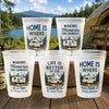 Personalized Party Cups – Camping Gifts For Campers – Adventure Starts At Camp