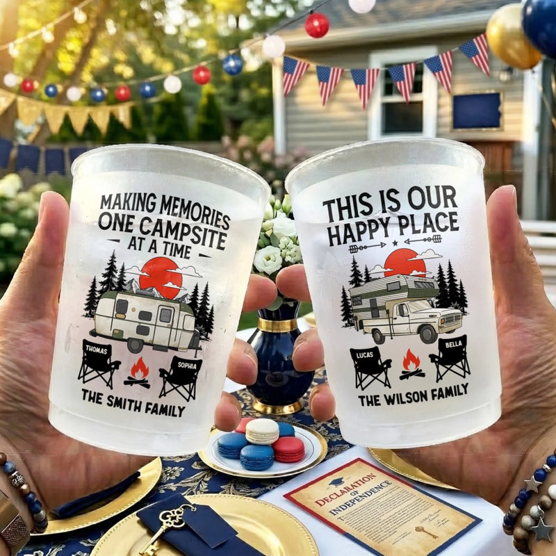 Personalized Party Cups – Camping Gifts For Campers – Camp More Worry Less