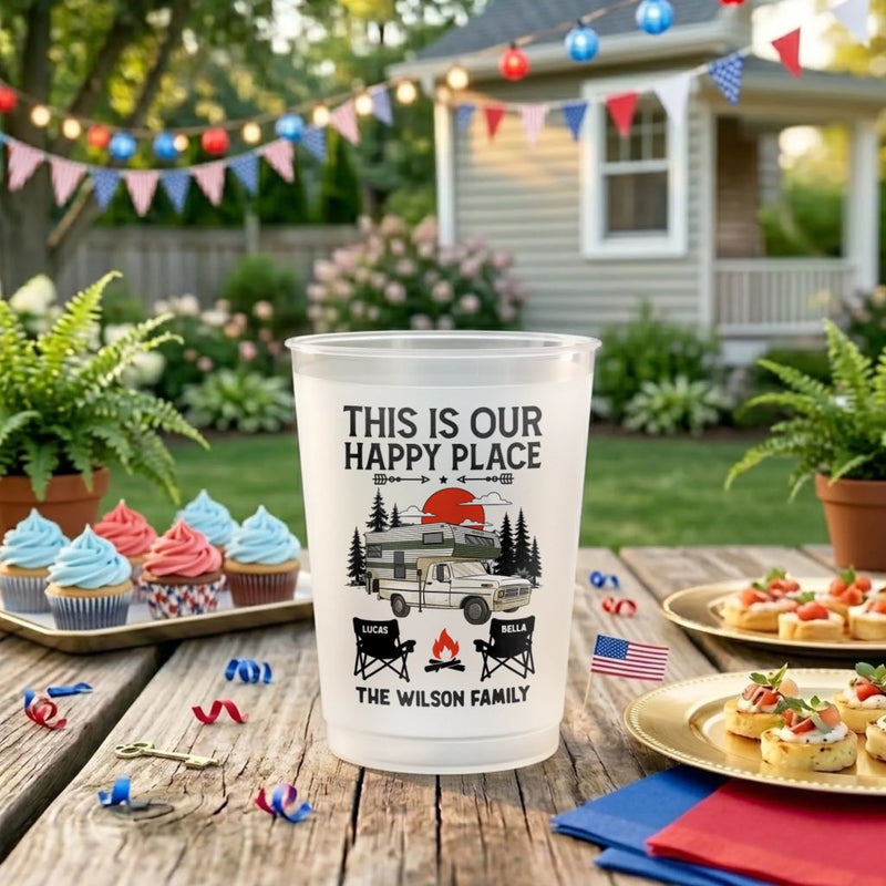 Personalized Party Cups – Camping Gifts For Campers – Camp More Worry Less