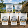 Personalized Party Cups – Camping Gifts For Campers – Happy Camper For Life