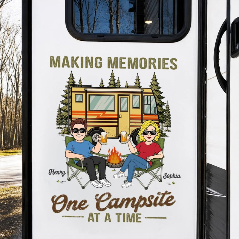 Personalized RV Decal – Camping Gifts For Couple – You Me Outdoors