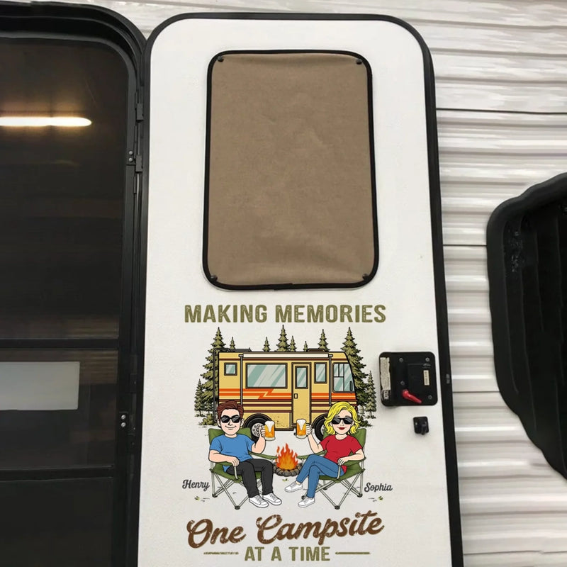 Personalized RV Decal – Camping Gifts For Couple – You Me Outdoors