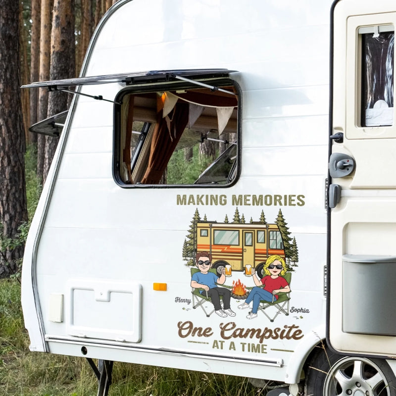 Personalized RV Decal – Camping Gifts For Couple – You Me Outdoors