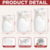 Personalized Flower Vase With Ribbon –  Anniversary Gifts For Couple – Forever Starts With You