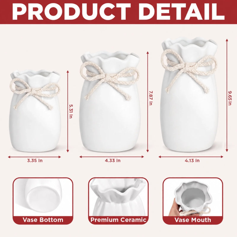 Personalized Flower Vase With Ribbon –  Anniversary Gifts For Couple – Forever Starts With You