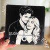 Personalized Photo Music Fridge Magnet - Can Play Songs – Anniversary Gift For Couple – I Belong To You